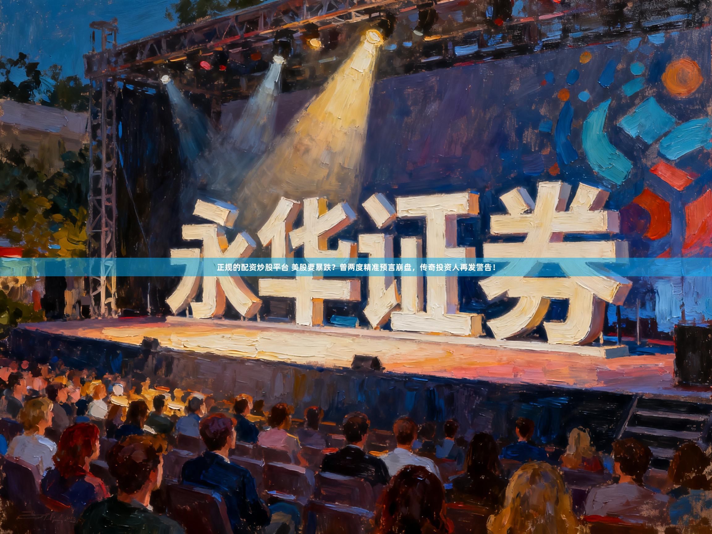 正规的配资炒股平台 美股要暴跌?曾两度精准预言崩盘,传奇投资人再发警告!